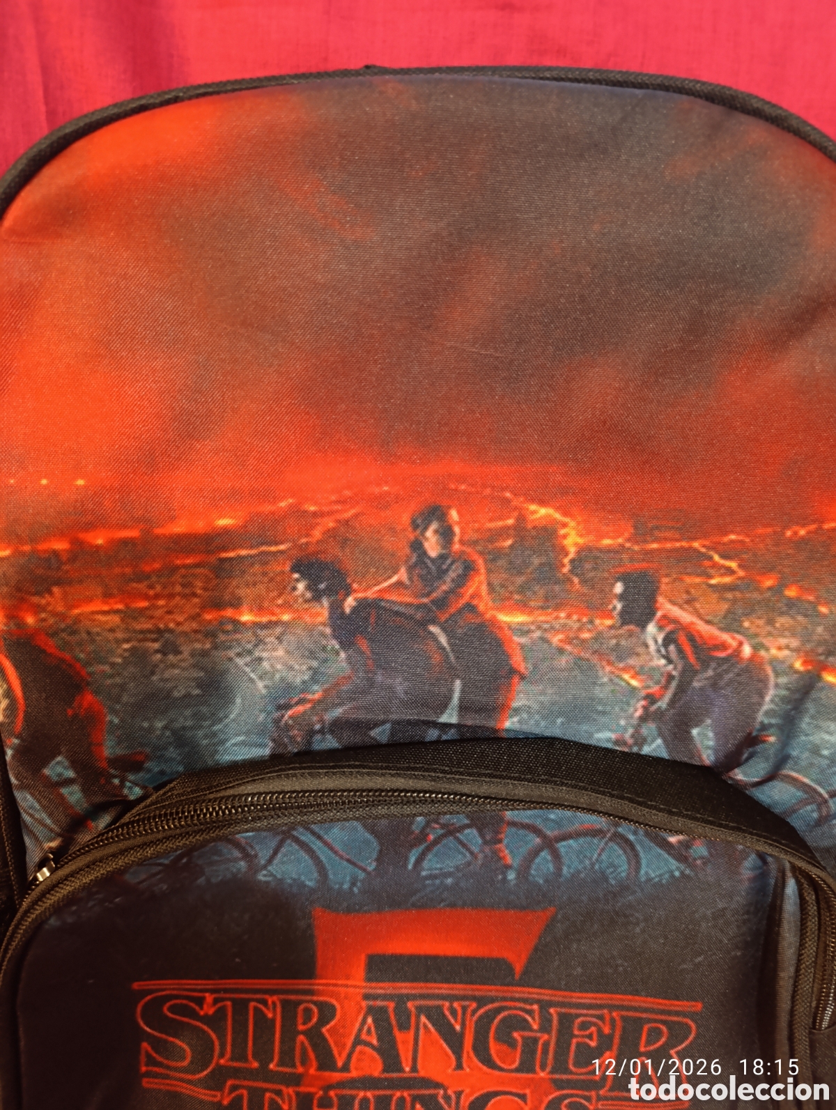 Coleccionismo: Stranger things 5,Mochila a estrenar - Foto 2