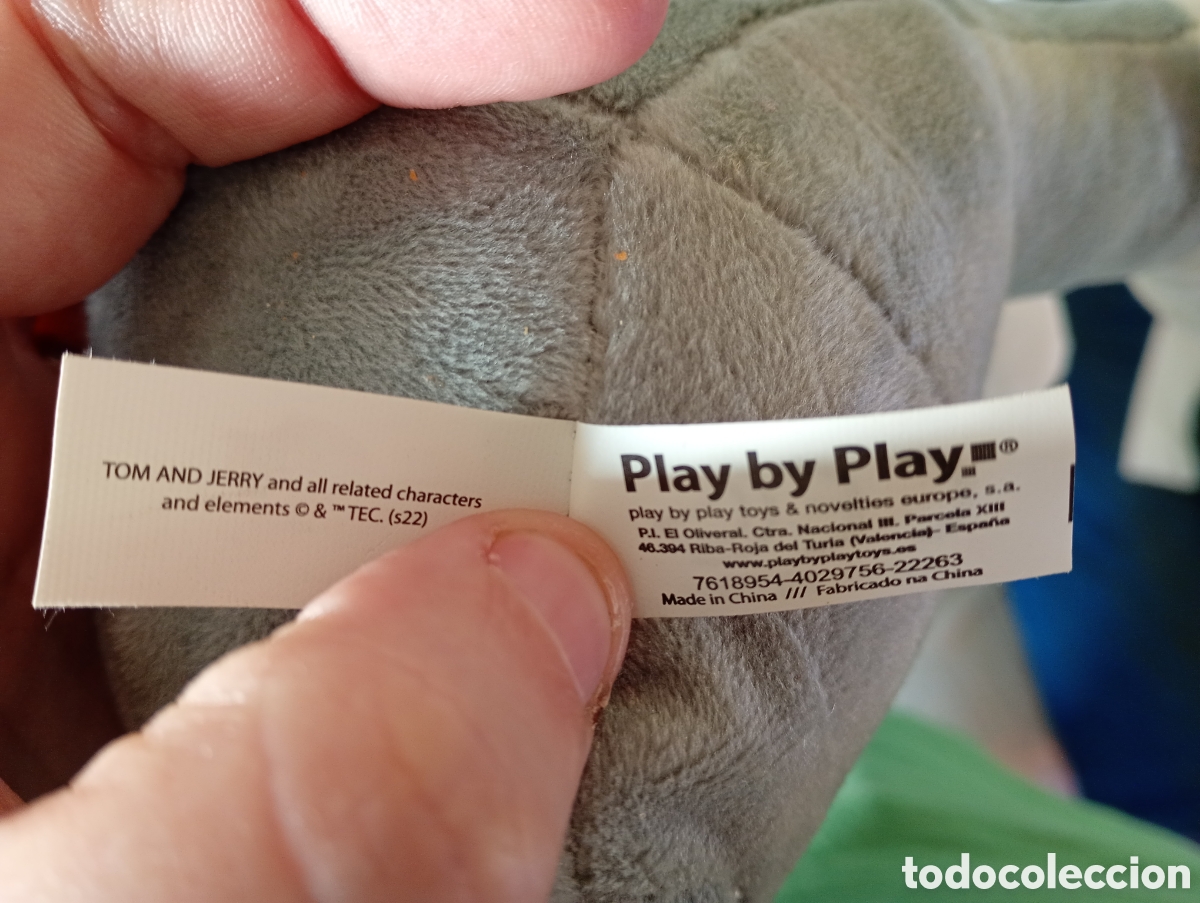 Coleccionismo: Peluche Gato Tom & Jerry - Foto 4