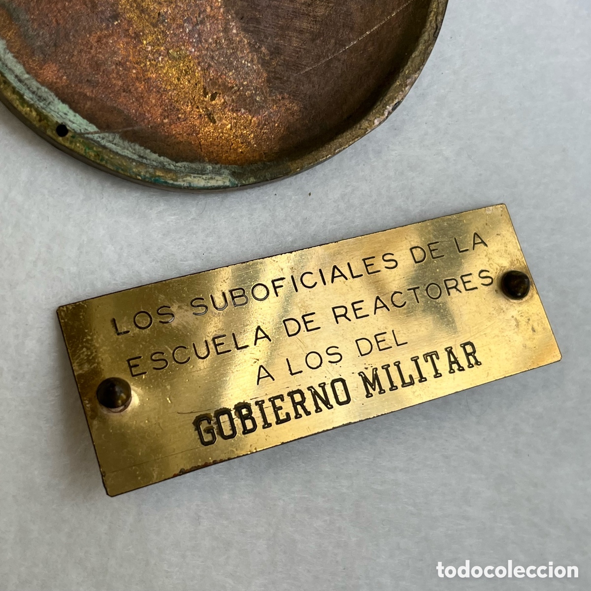 Coleccionismo: AVIACI&Oacute;N / EJ&Eacute;RCITO DEL AIRE / PLACA ESCUELA DE REACTORES - Foto 5