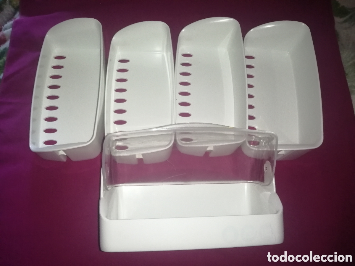 Coleccionismo: Bandejas y compartimentos nevera LG Combi Nofrost - Foto 7