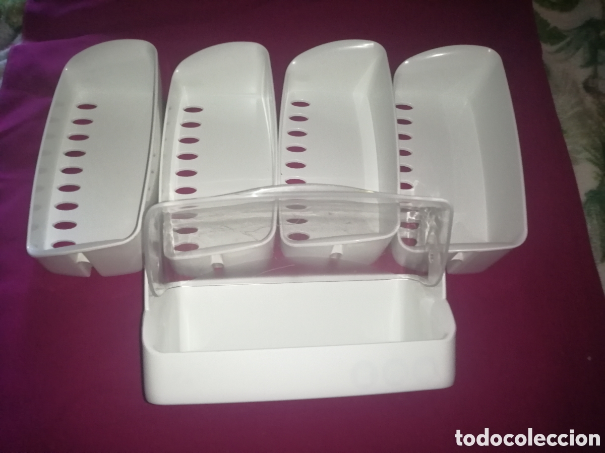 Coleccionismo: Bandejas y compartimentos nevera LG Combi Nofrost - Foto 8