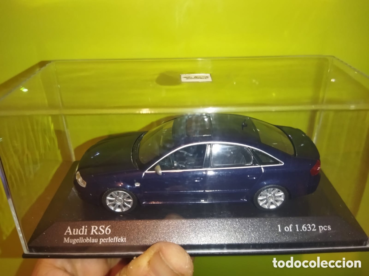 Coleccionismo: AUDI RS6, 2002, blue metallic - Foto 3