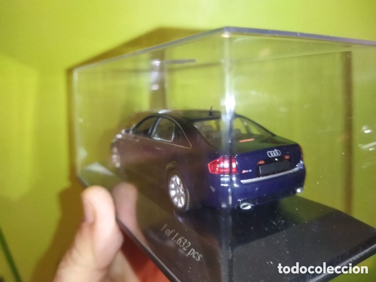 Coleccionismo: AUDI RS6, 2002, blue metallic - Foto 4