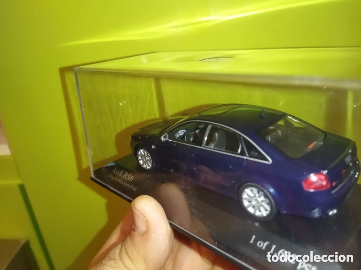 Coleccionismo: AUDI RS6, 2002, blue metallic - Foto 6