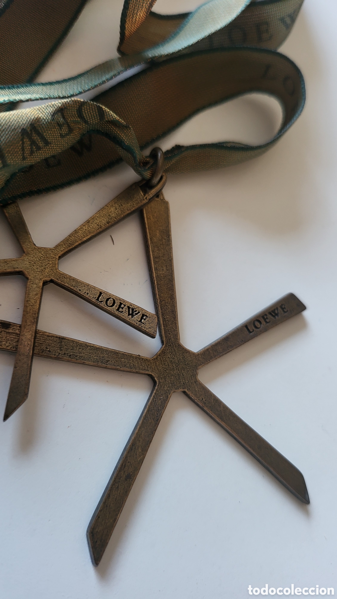 Coleccionismo: LOEWE CINTA CON DOS ESTRELLAS - Foto 4