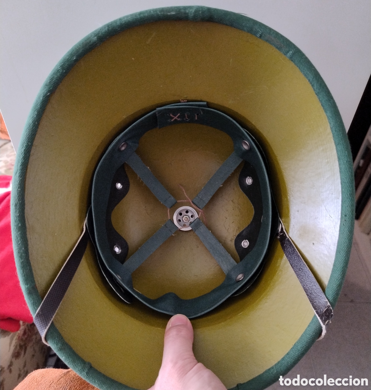 Coleccionismo: Casco o Salacot del ejercito de Vietnam. ORIGINAL - Foto 2
