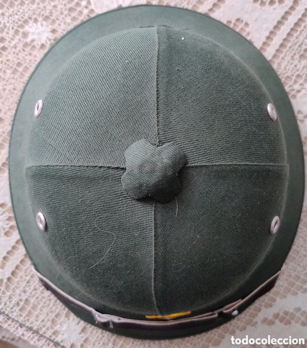 Coleccionismo: Casco o Salacot del ejercito de Vietnam. ORIGINAL - Foto 3