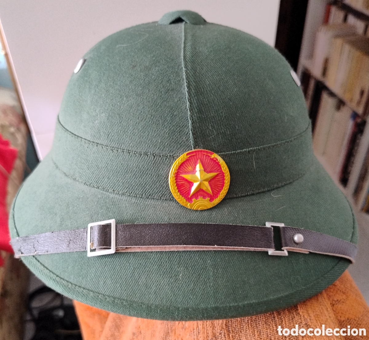 Coleccionismo: Casco o Salacot del ejercito de Vietnam. ORIGINAL - Foto 1