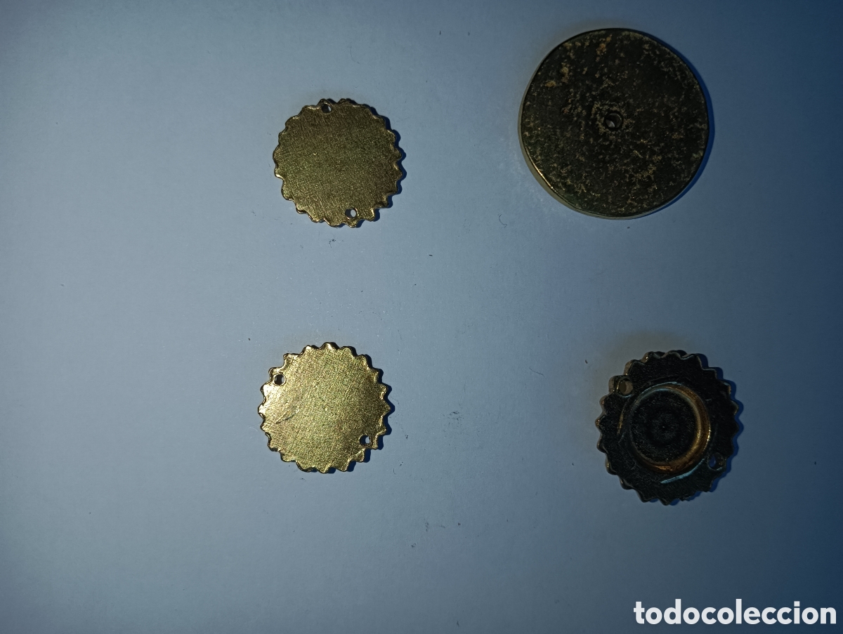 Coleccionismo: ADORNOS DE METAL LOTE DE 4 - Foto 2