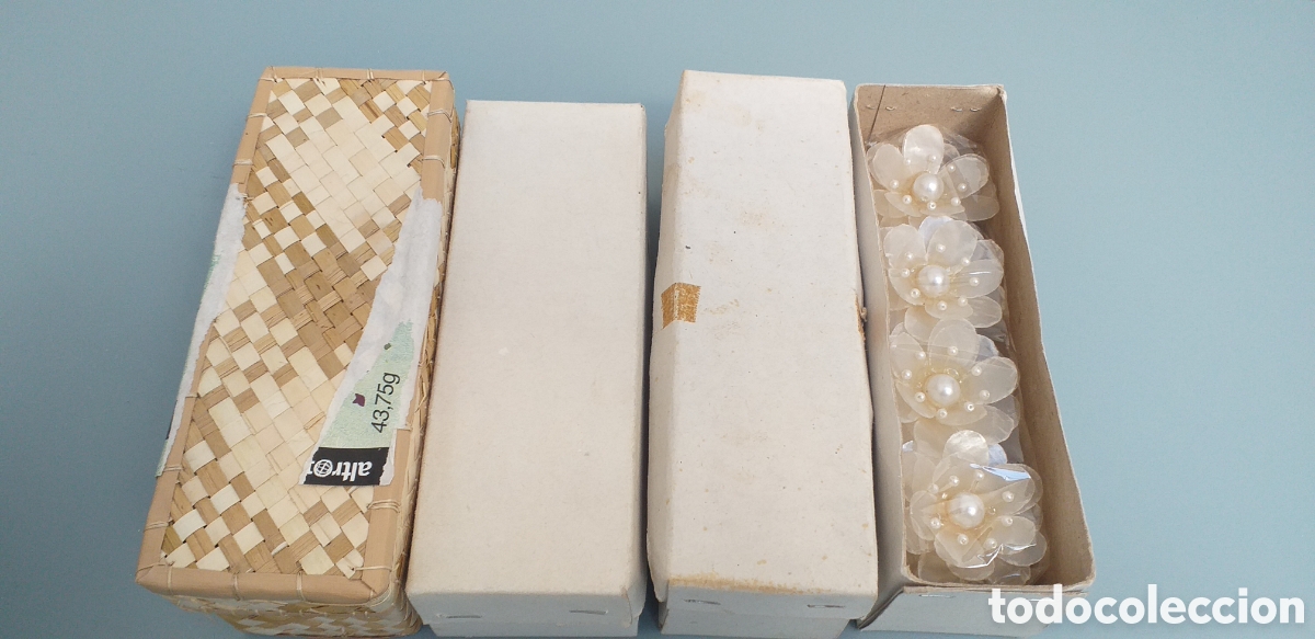 Coleccionismo: 16 servilleteros Nacar, conchas de Capiz - Foto 8