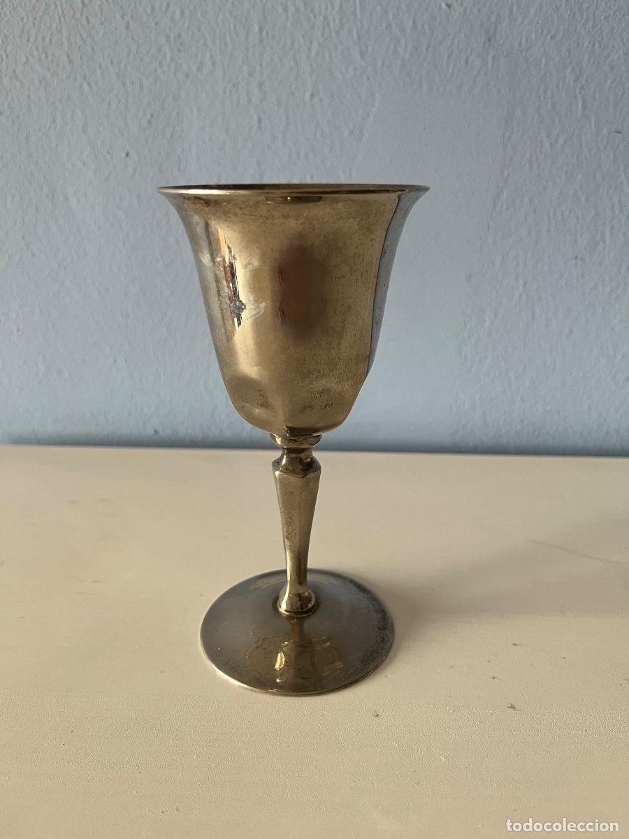 Coleccionismo: COPA / C&Aacute;LIZ METAL PLATEADO - Foto 1