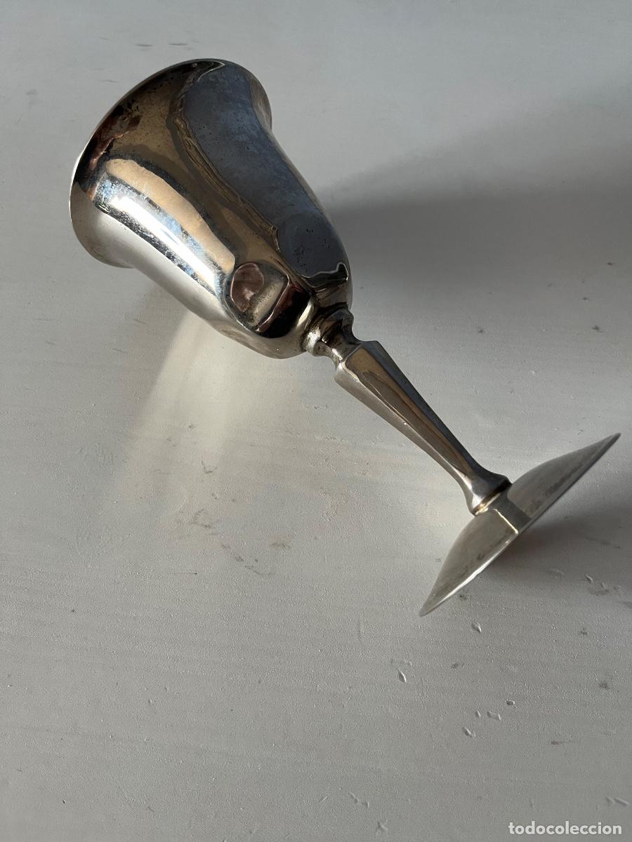 Coleccionismo: COPA / C&Aacute;LIZ METAL PLATEADO - Foto 4