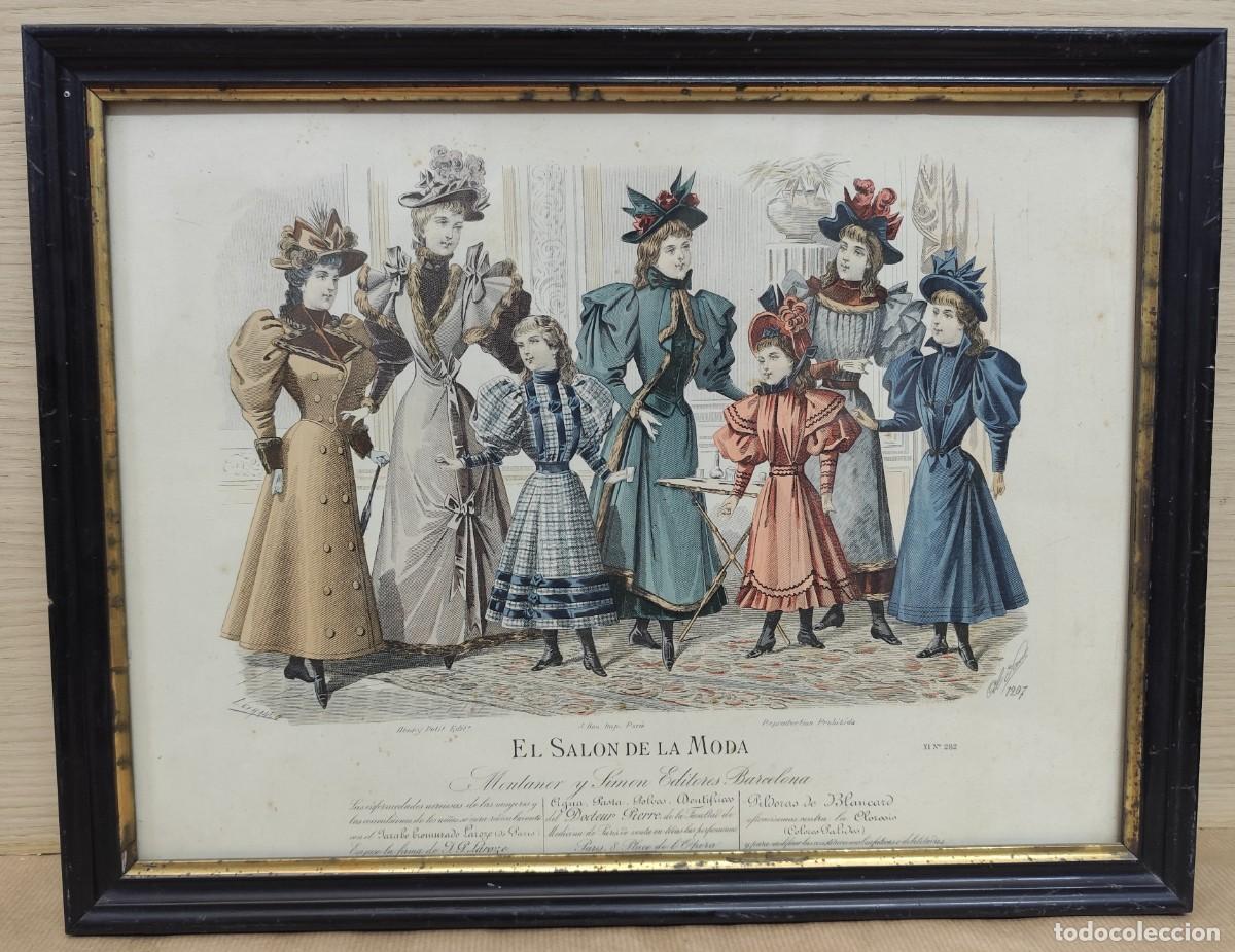 Coleccionismo: Lamina Sal&oacute;n de la moda N&ordm; 282 - Foto 2