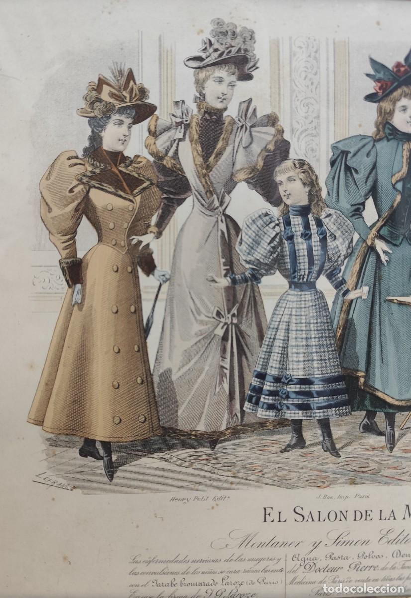 Coleccionismo: Lamina Sal&oacute;n de la moda N&ordm; 282 - Foto 4