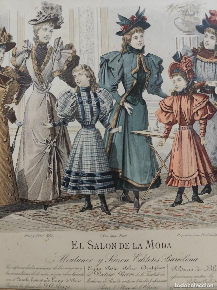 Coleccionismo: Lamina Sal&oacute;n de la moda N&ordm; 282 - Foto 5