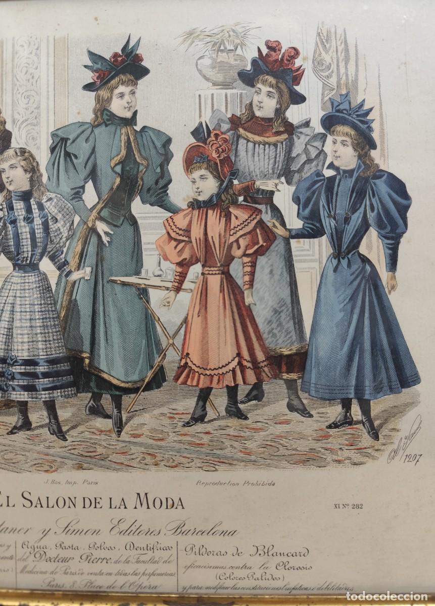 Coleccionismo: Lamina Sal&oacute;n de la moda N&ordm; 282 - Foto 6
