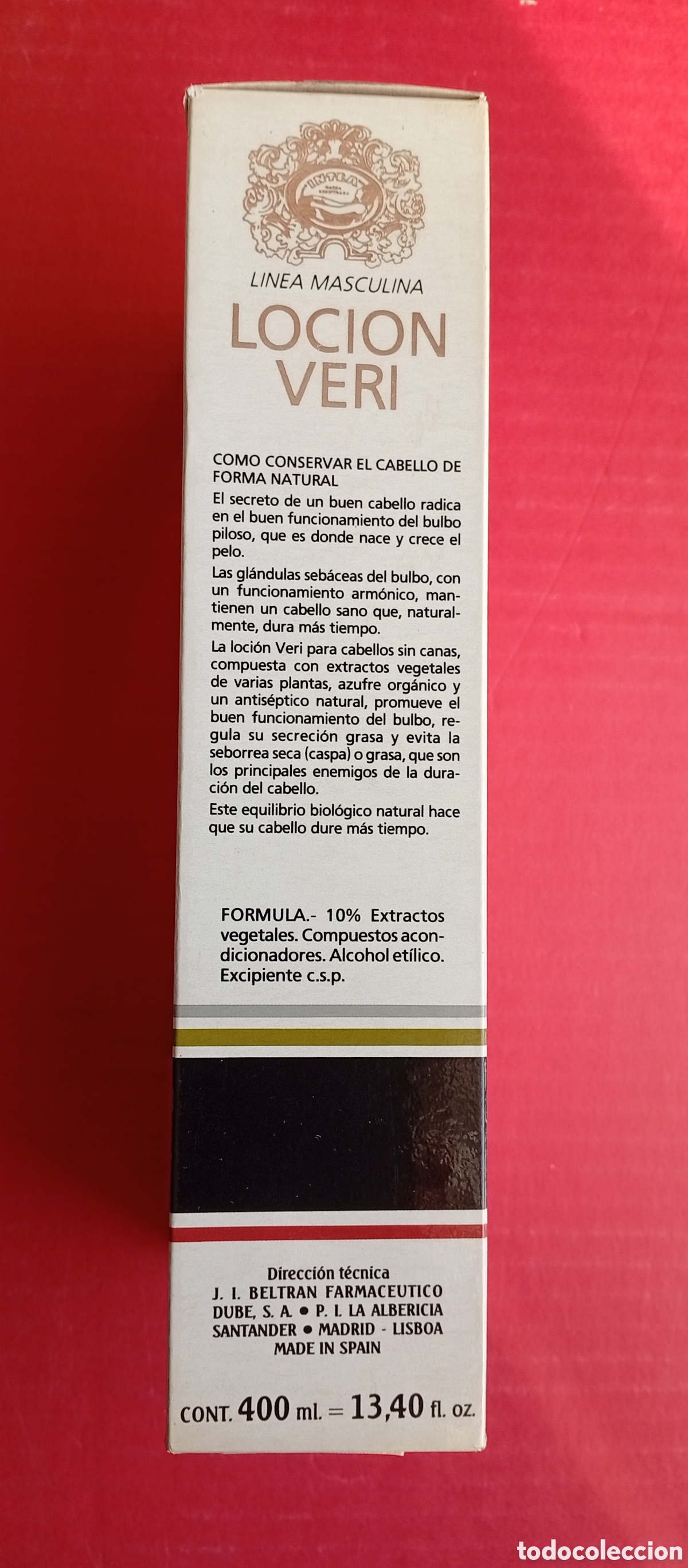 Coleccionismo: Loci&oacute;n de Azufre Veri - Foto 2