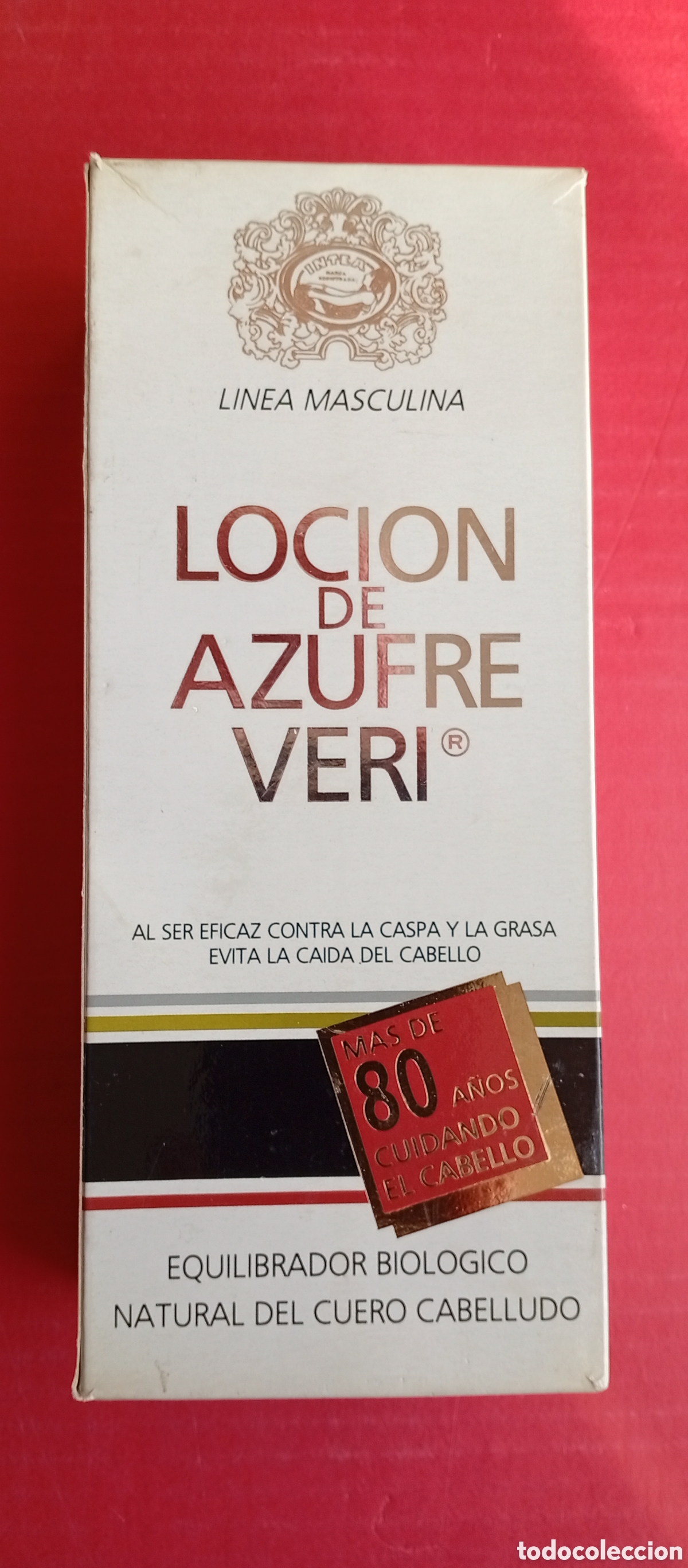 Coleccionismo: Loci&oacute;n de Azufre Veri - Foto 1