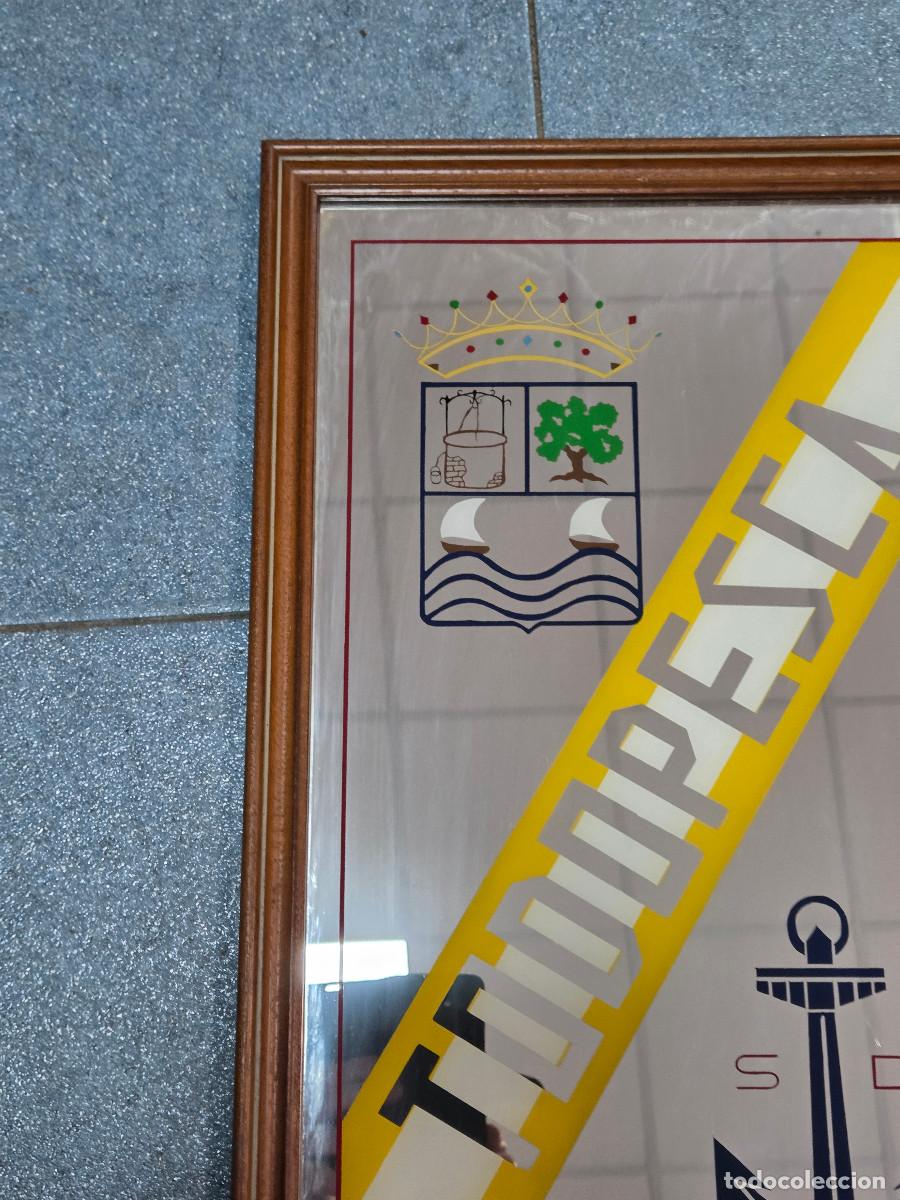 Coleccionismo: cuadro con espejo y escudo - Foto 6