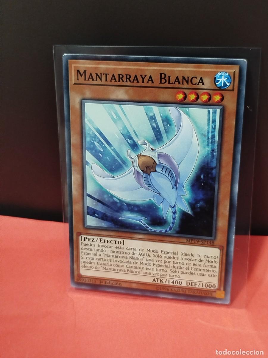 Coleccionismo: Mantarraya Blanca &ndash; 1&ordf; Edici&oacute;n &ndash; Yu-Gi-Oh! - Foto 1