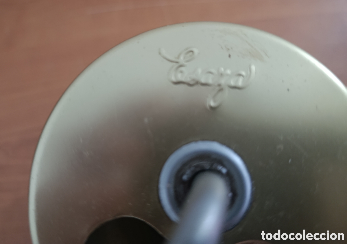 Coleccionismo: MOLINILLO DE CAF&Eacute; EN ALUMINIO DORADO, MARCA ESAZA. - Foto 5