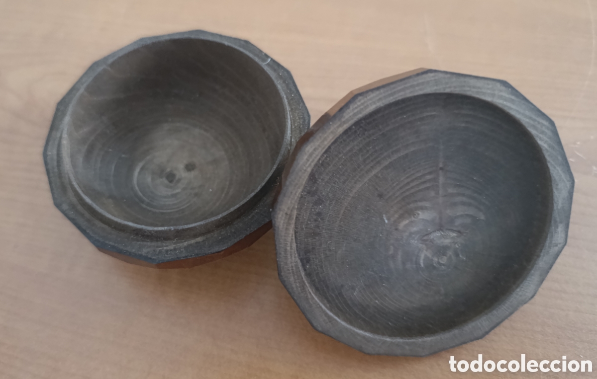 Coleccionismo: JOYERO DE MADERA CON TAPA - Foto 4