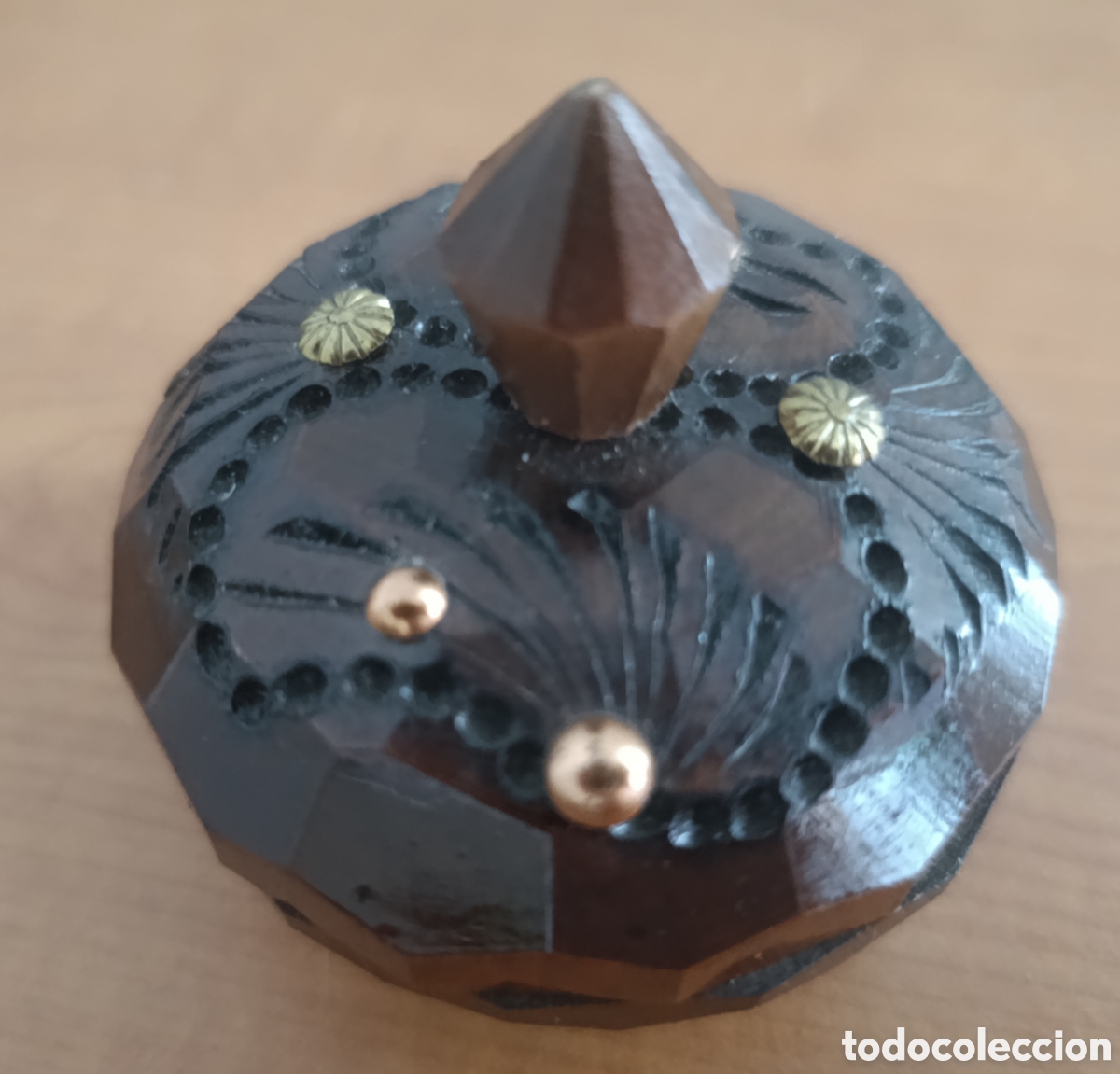 Coleccionismo: JOYERO DE MADERA CON TAPA - Foto 6