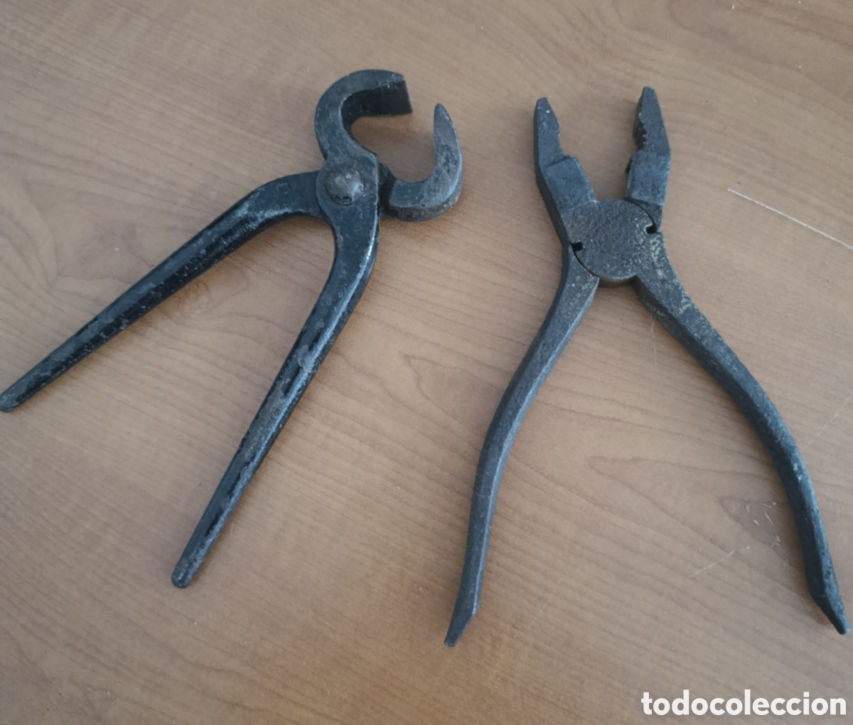 Coleccionismo: TENAZAS ANTIGUAS DE FORJA - Foto 3