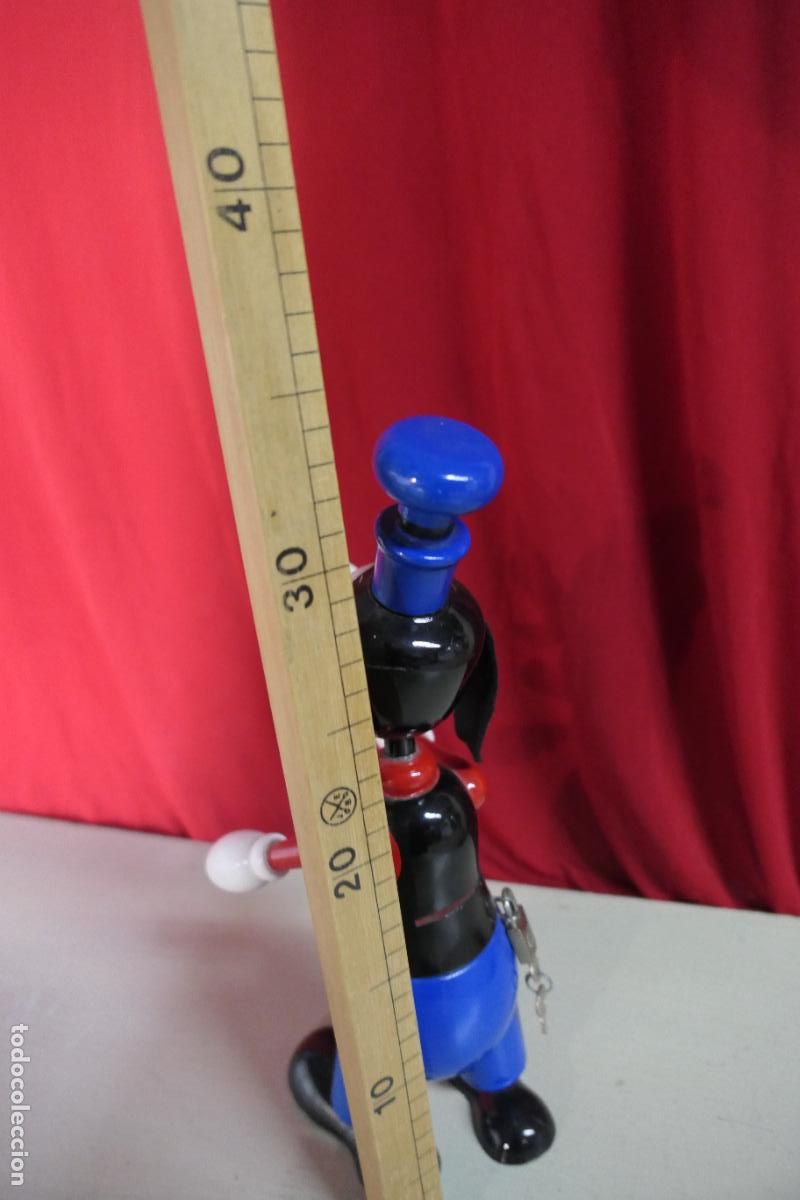 Coleccionismo: Mu&ntilde;eno, Pluto de madera, hucha - Foto 3