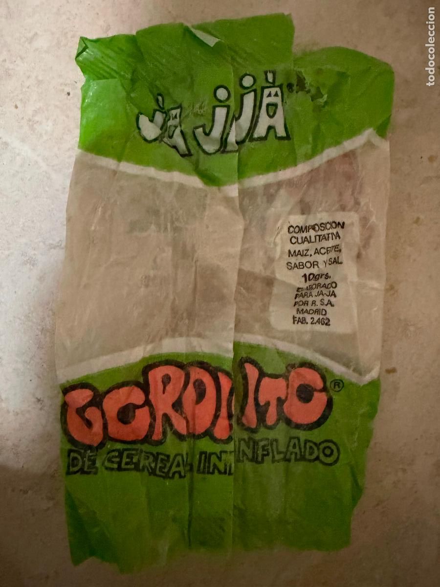 Coleccionismo: Envoltorio cereal inflado gordito - Foto 2