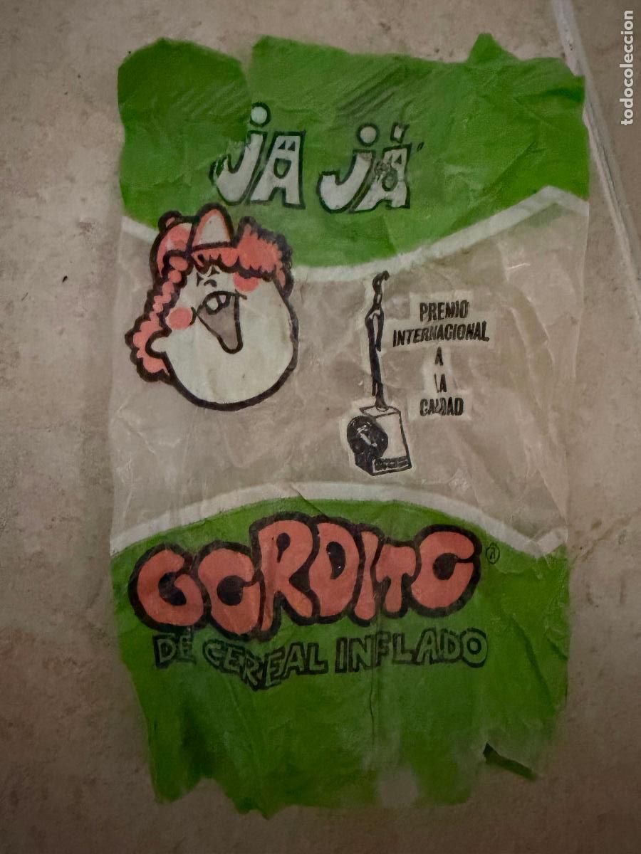 Coleccionismo: Envoltorio cereal inflado gordito - Foto 1