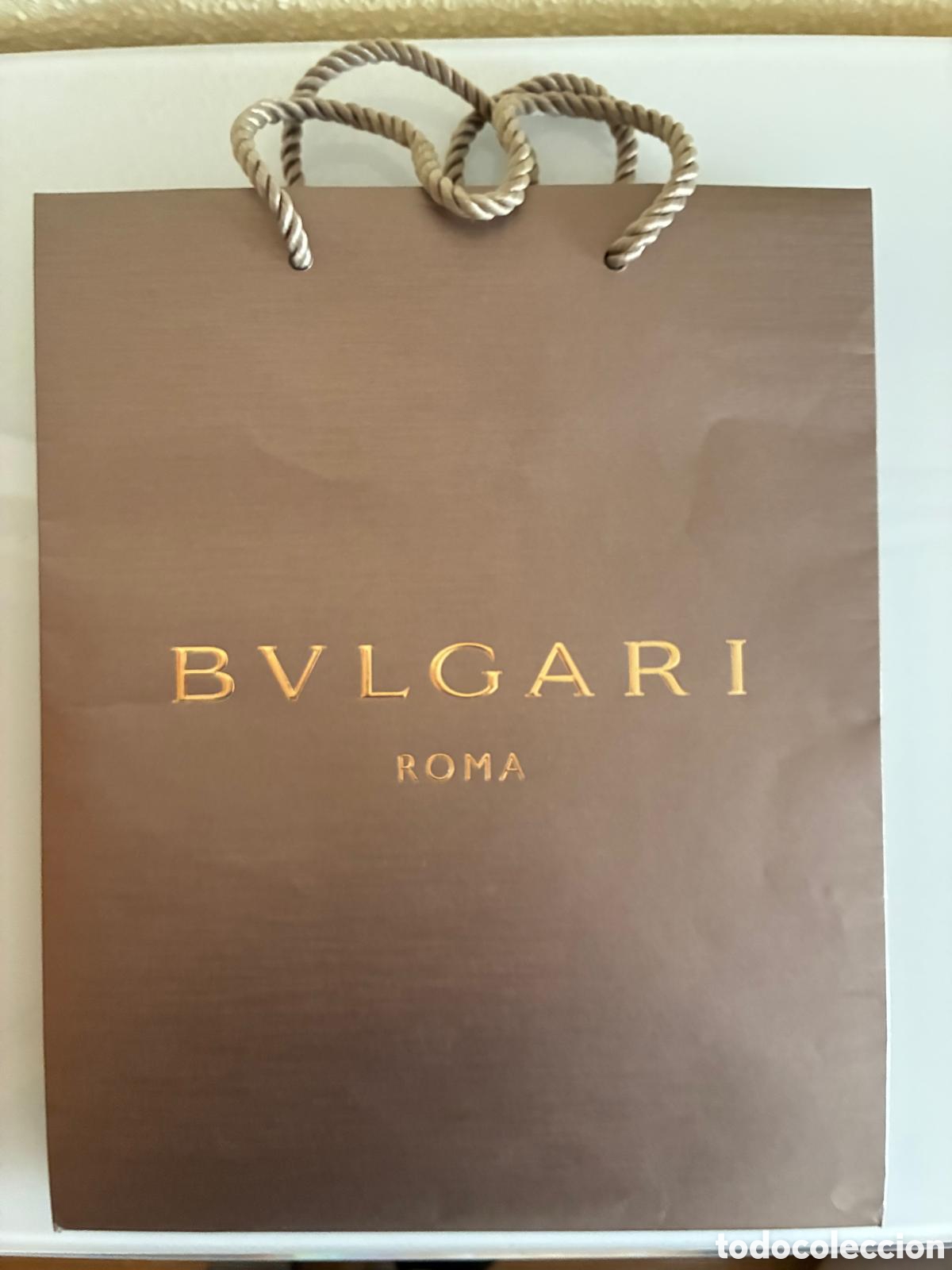 Coleccionismo: Bolsa de papel Bulgari - Foto 2