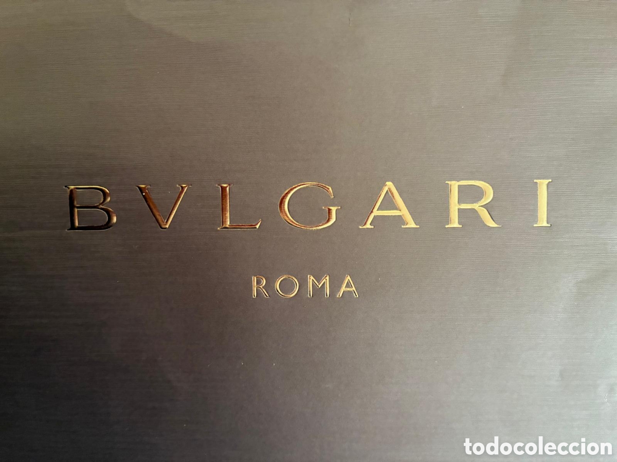 Coleccionismo: Bolsa de papel Bulgari - Foto 4