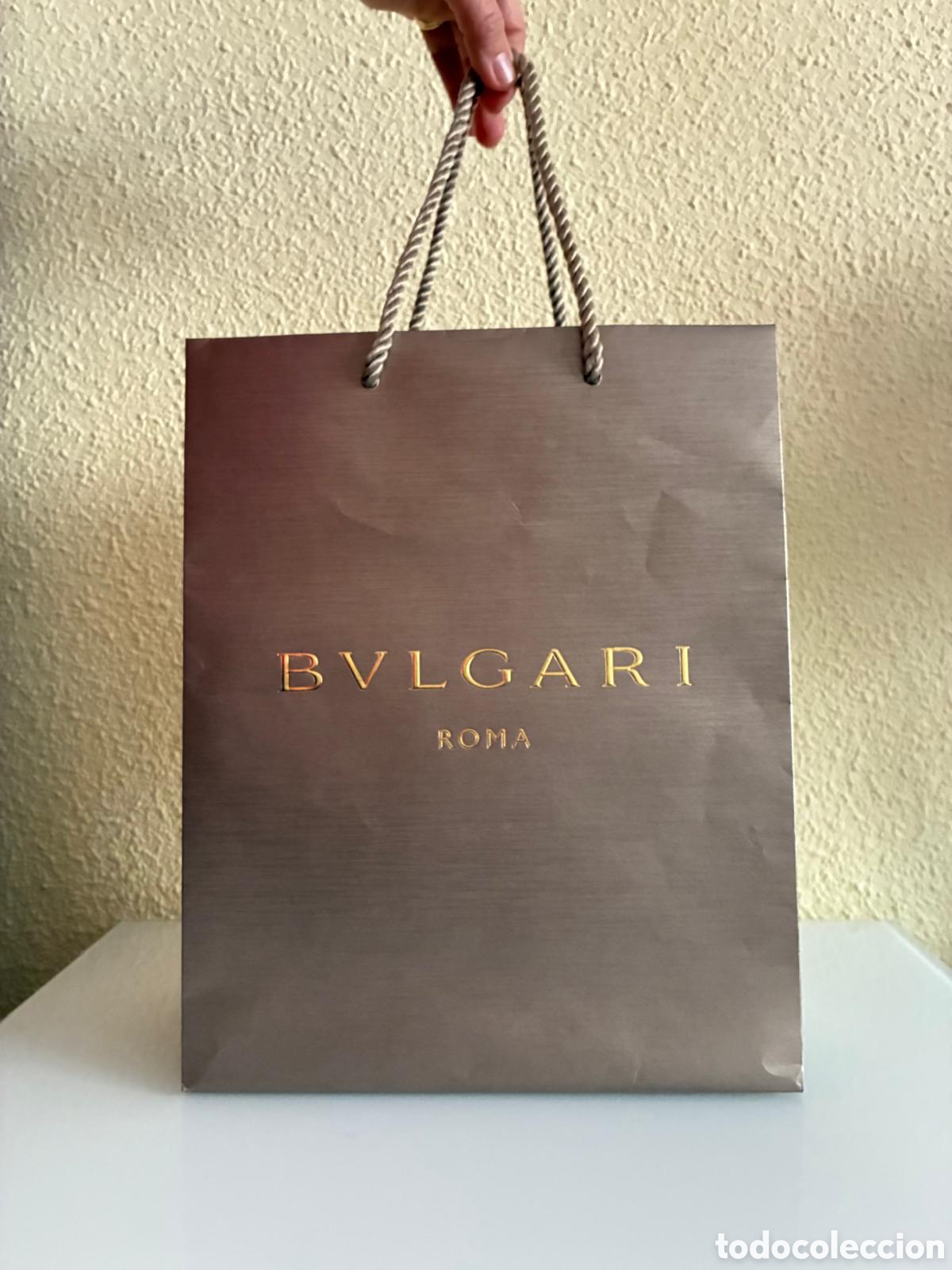Coleccionismo: Bolsa de papel Bulgari - Foto 1