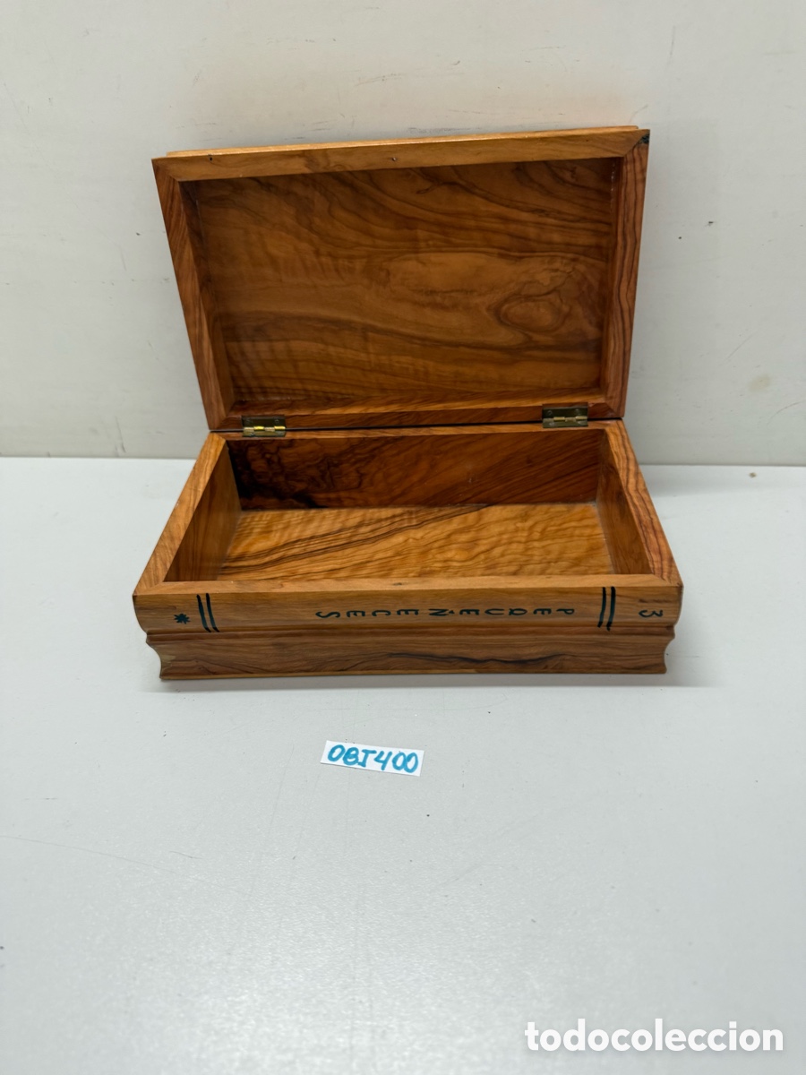 Coleccionismo: cigarrera de madera con forma de libros - Foto 3
