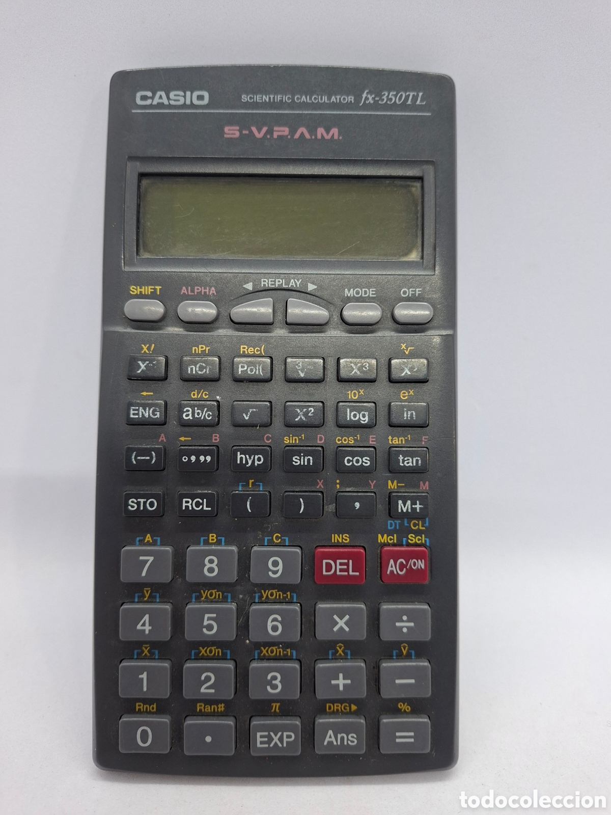 Coleccionismo: calculadora cient&iacute;fica Casio fx-350TL.&nbsp; - Foto 1