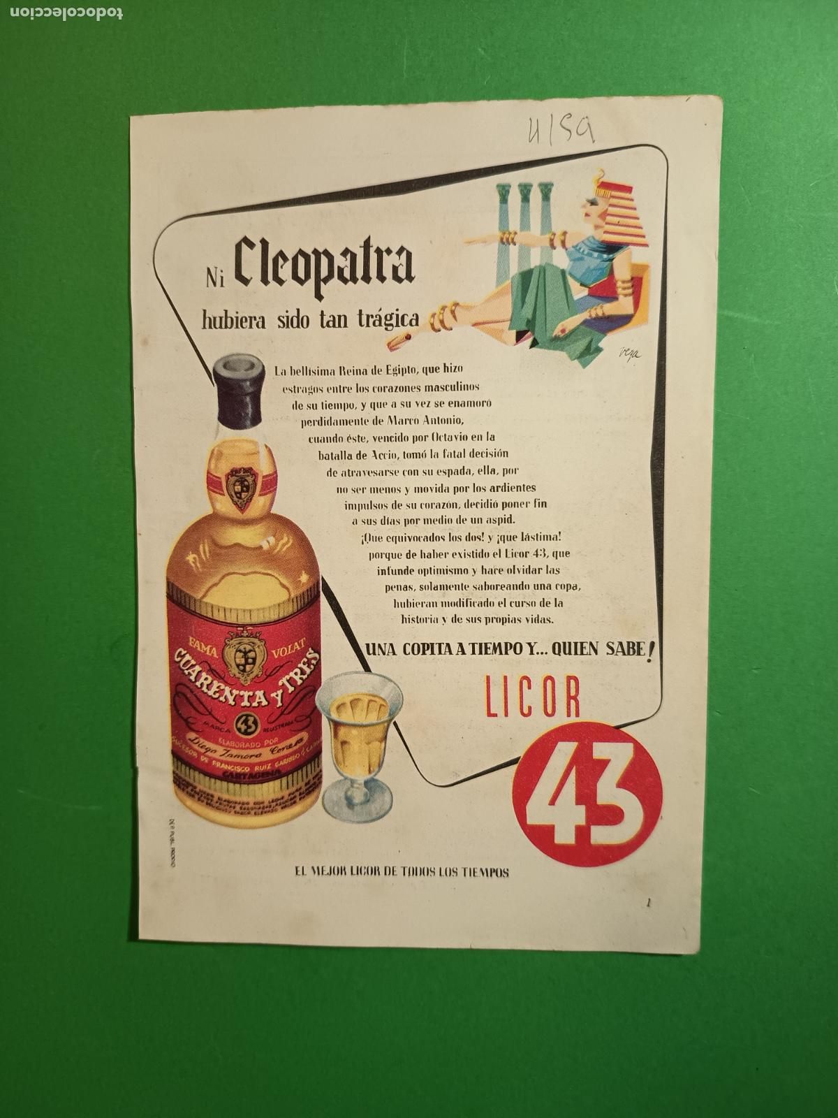 Coleccionismo: LICOR 43 - ABRIL 1959 - Foto 1