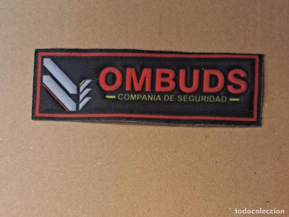 Coleccionismo: PARCHE DE PECHO VIGILANTE DE SEGURIDAD OMBUDS
