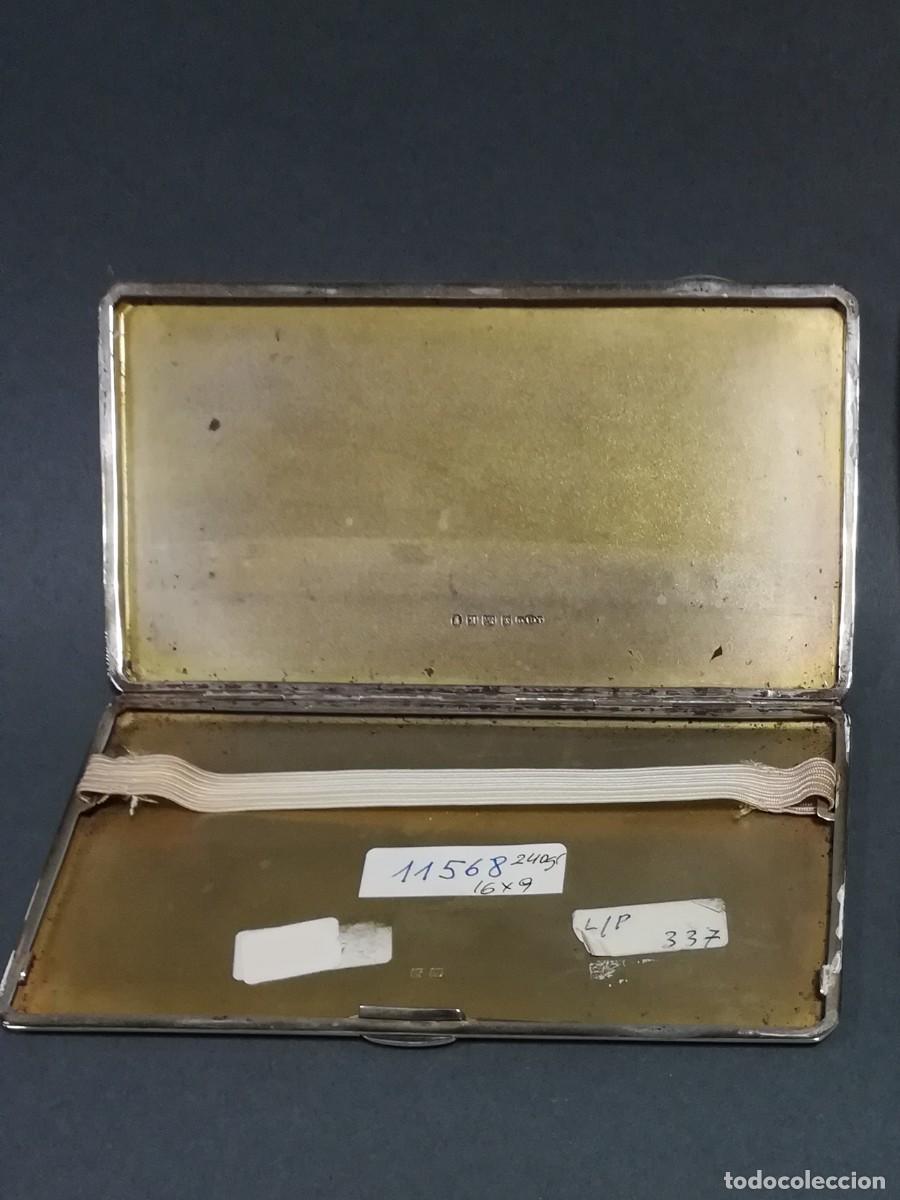 Coleccionismo: PITILLERA DE PLATA A&Ntilde;O 1938 - Foto 3