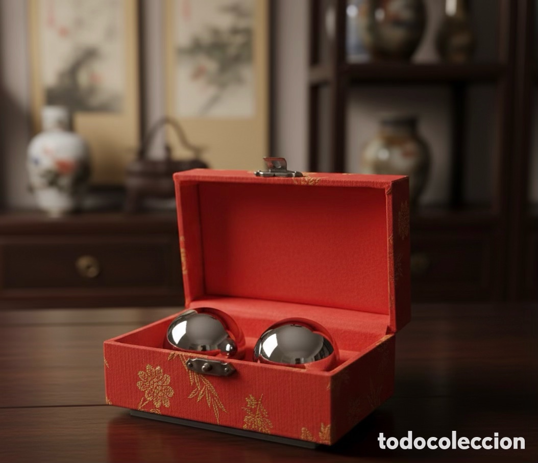 Coleccionismo: BOLAS CHINAS CON SONIDO - Foto 2