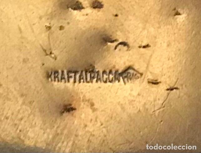Coleccionismo: PLATITO REDONDO DE ALPACA - Foto 3