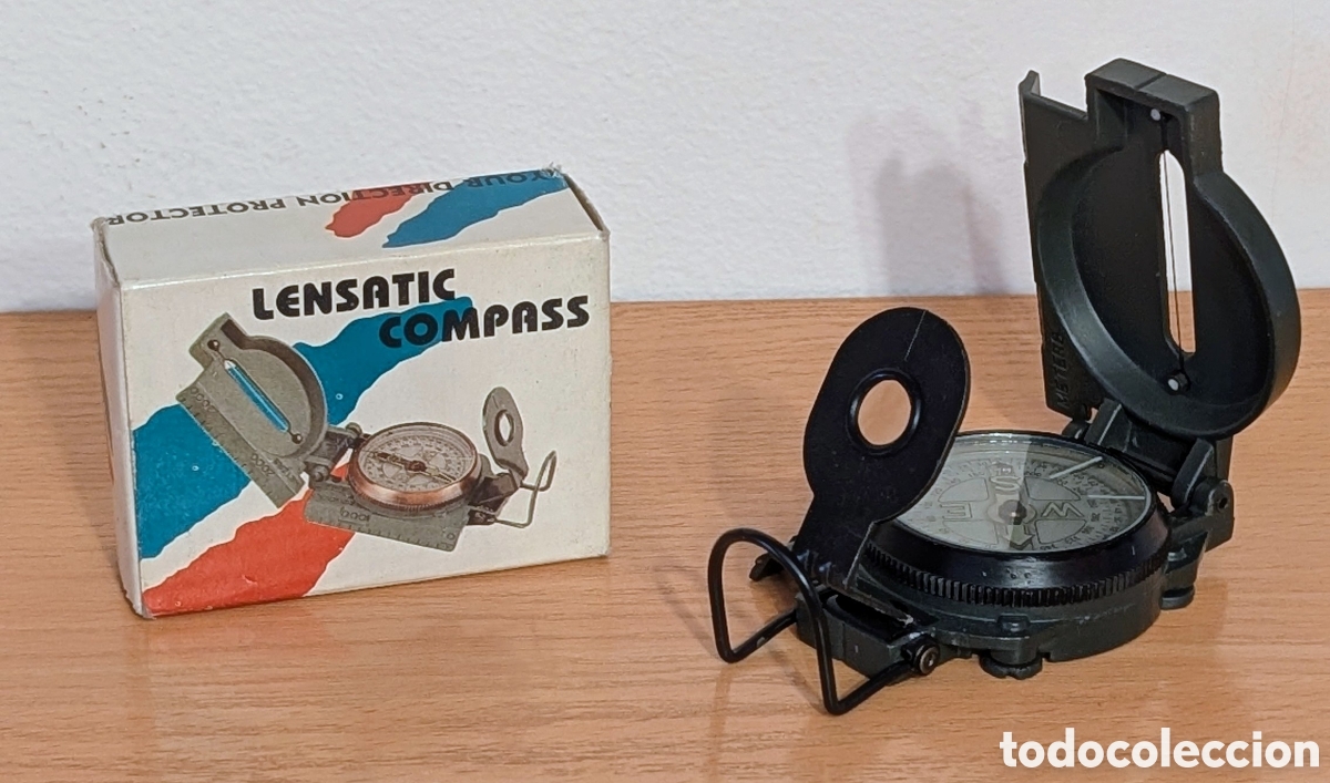 Coleccionismo: Brujula Profesional LENSATIC COMPASS - Foto 4