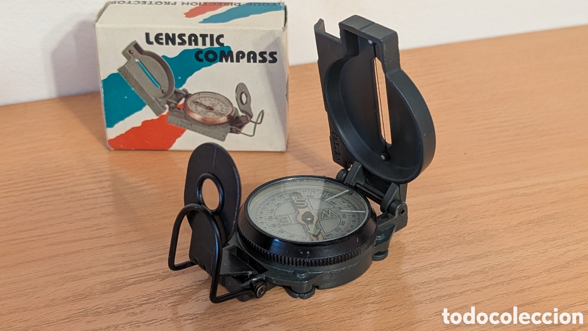 Coleccionismo: Brujula Profesional LENSATIC COMPASS - Foto 1