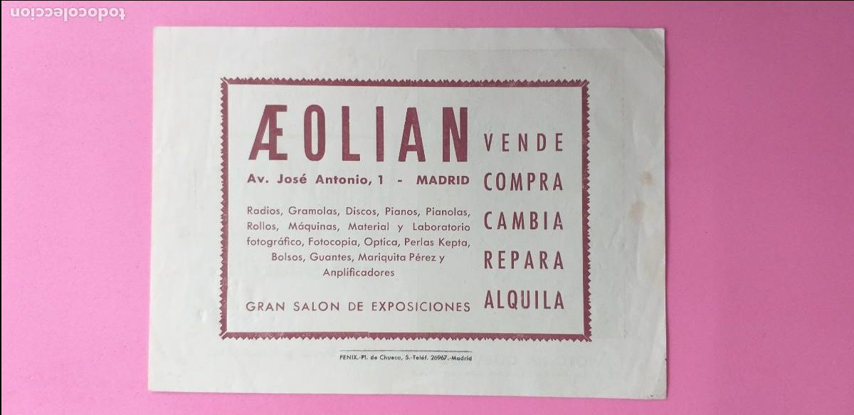 Coleccionismo: PROGRAMA DEL TEATRO. Victoria Quevedo. La Gitanilla. Autografiado. - Foto 2
