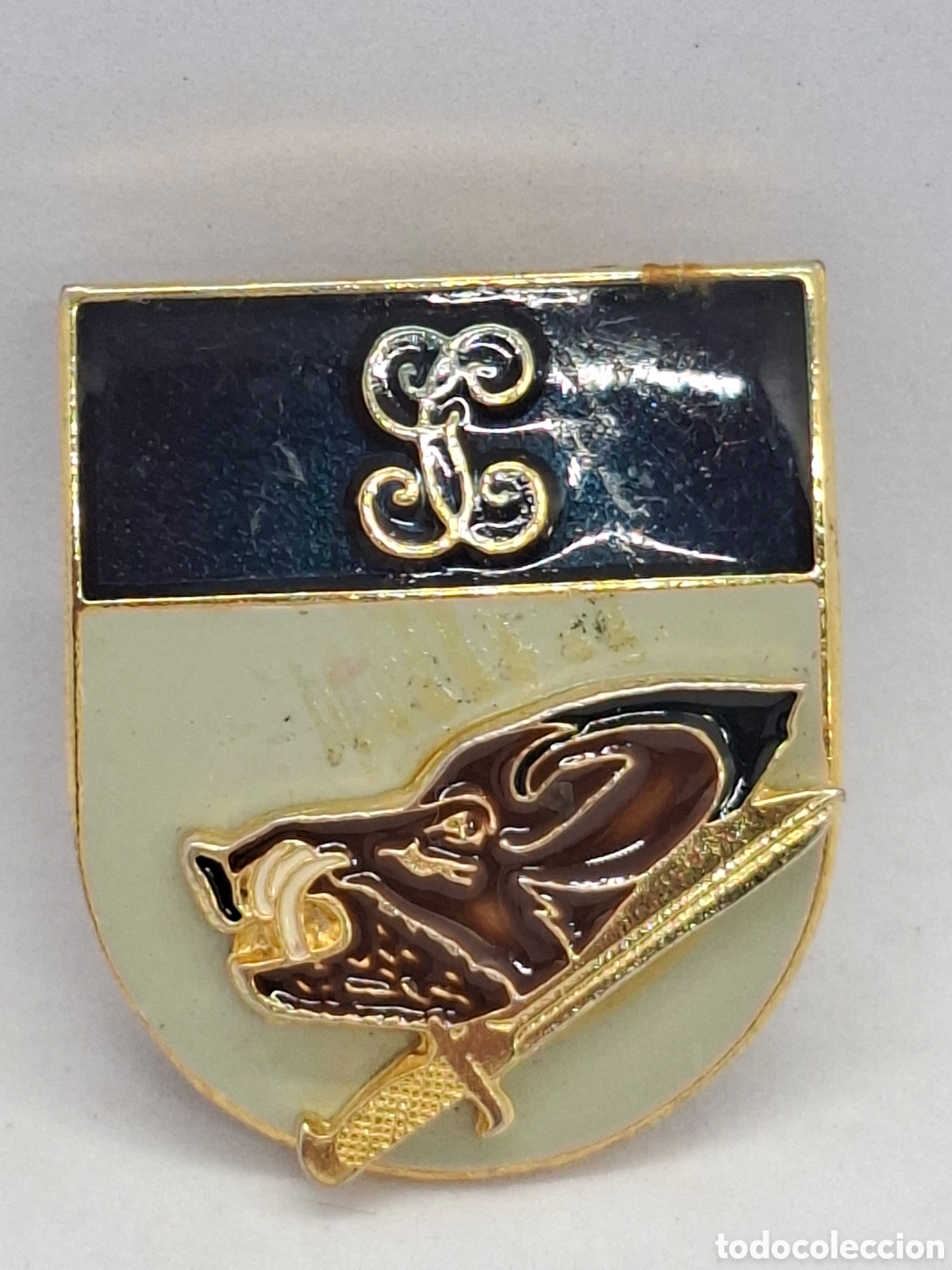 Coleccionismo: ANTIGUA INSIGNIA MILITAR - Foto 1