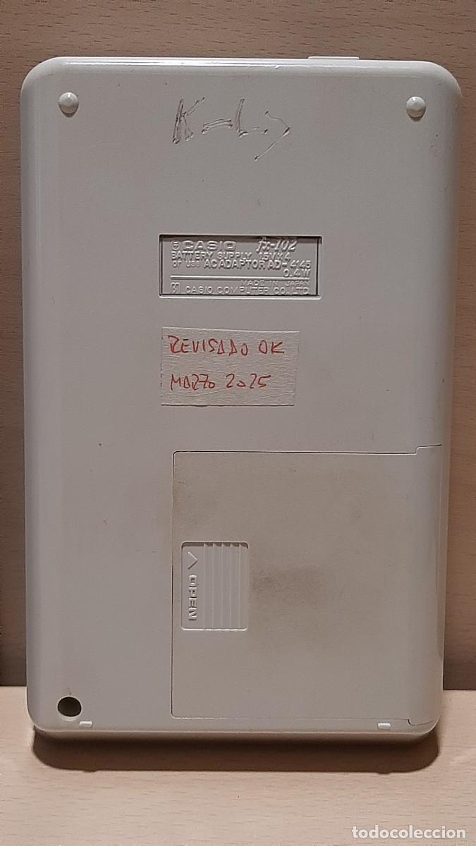 Coleccionismo: Calculadora cient&iacute;fica vintage CASIO FX-102 - Foto 2