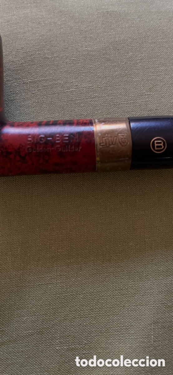 Coleccionismo: pipa big ben golden gullder - Foto 7