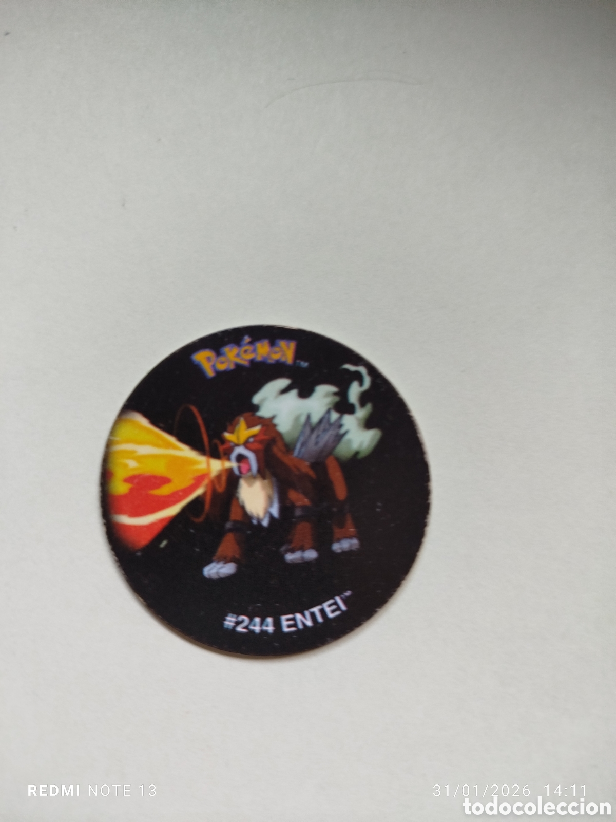 Coleccionismo: TAZO LEAGUE POKEMON244 ENTER - Foto 1