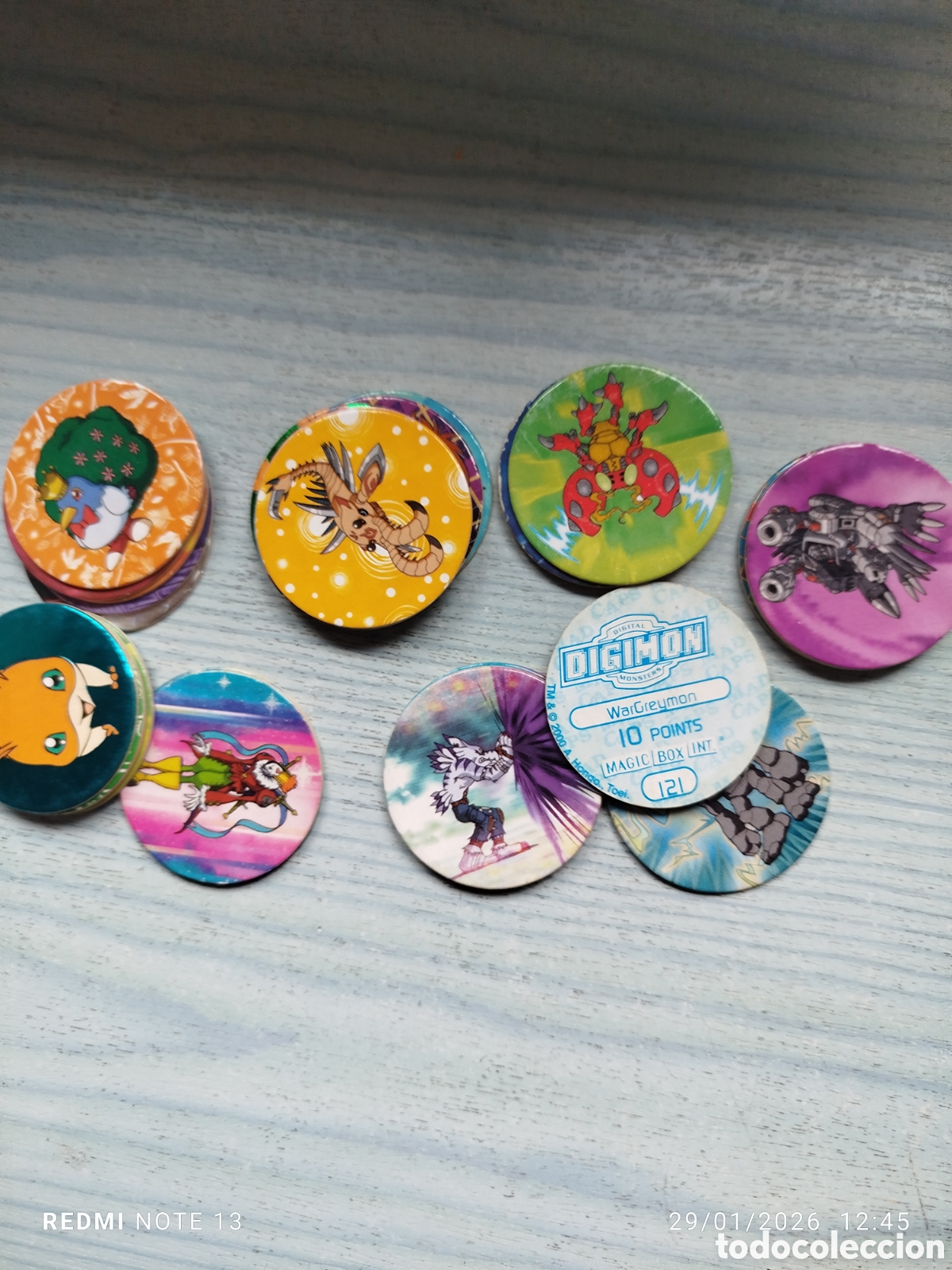 Coleccionismo: LOTE29 TAZOS DIGIMON 2000 - Foto 2