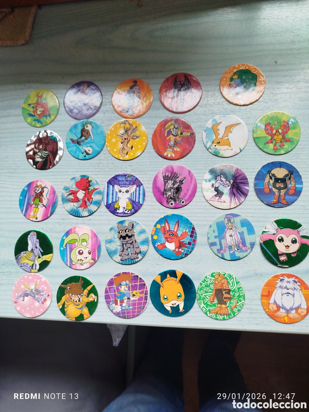 Coleccionismo: LOTE29 TAZOS DIGIMON 2000 - Foto 3